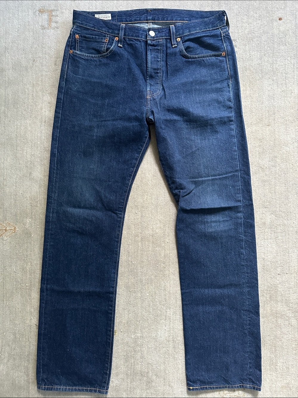 Levi's Men's Straight Jeans - Dark Blue